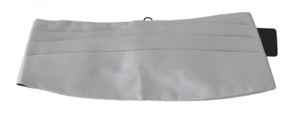 Elegant Silk Gray Cummerbund