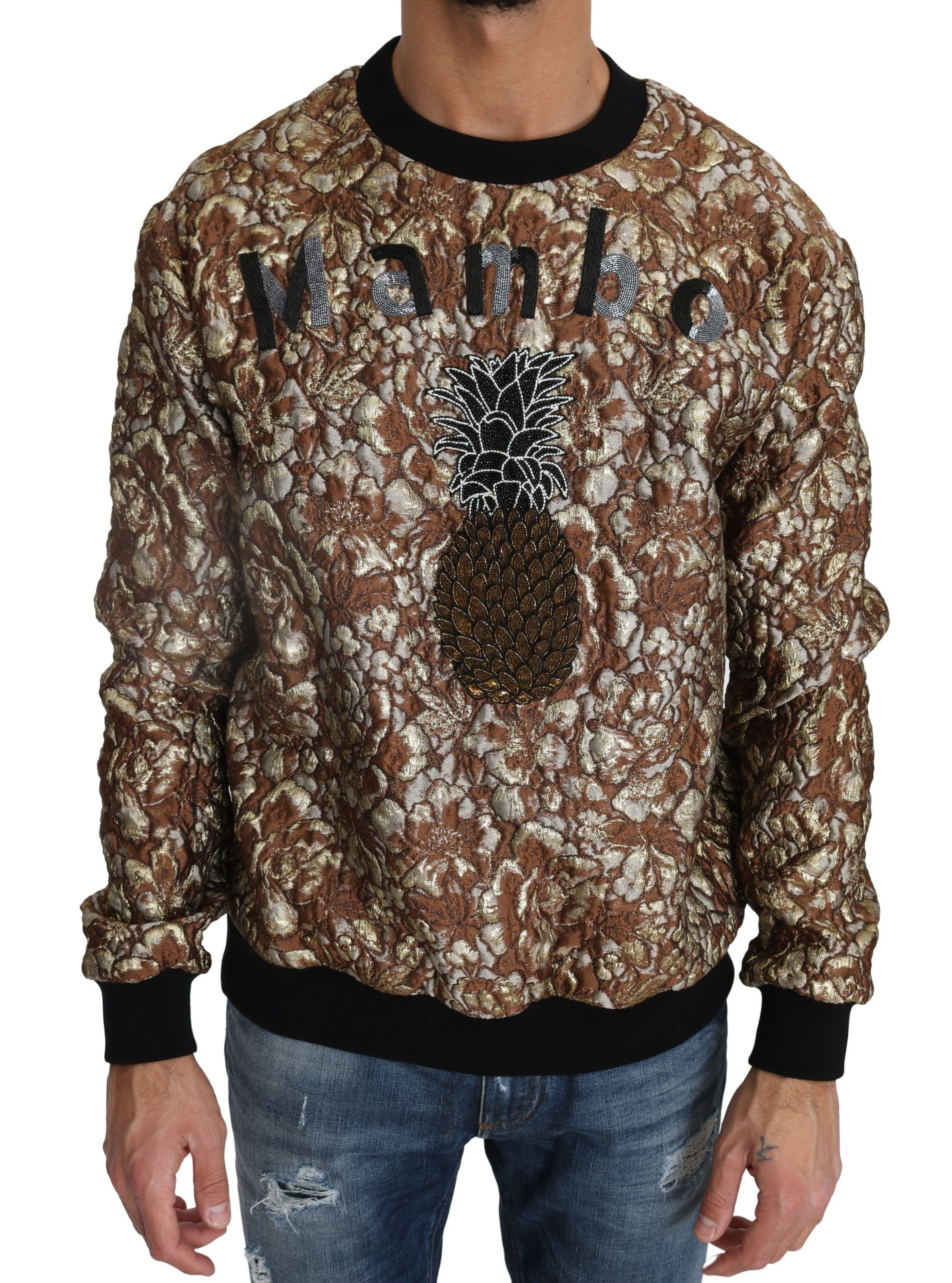 Opulent Multicolor Crewneck Sweater