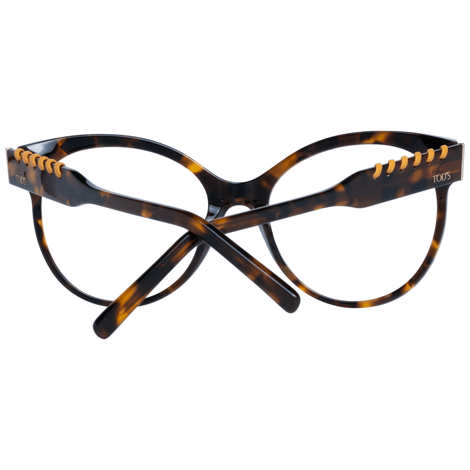 Chic Brown Round Full-Rim Women's Glasses