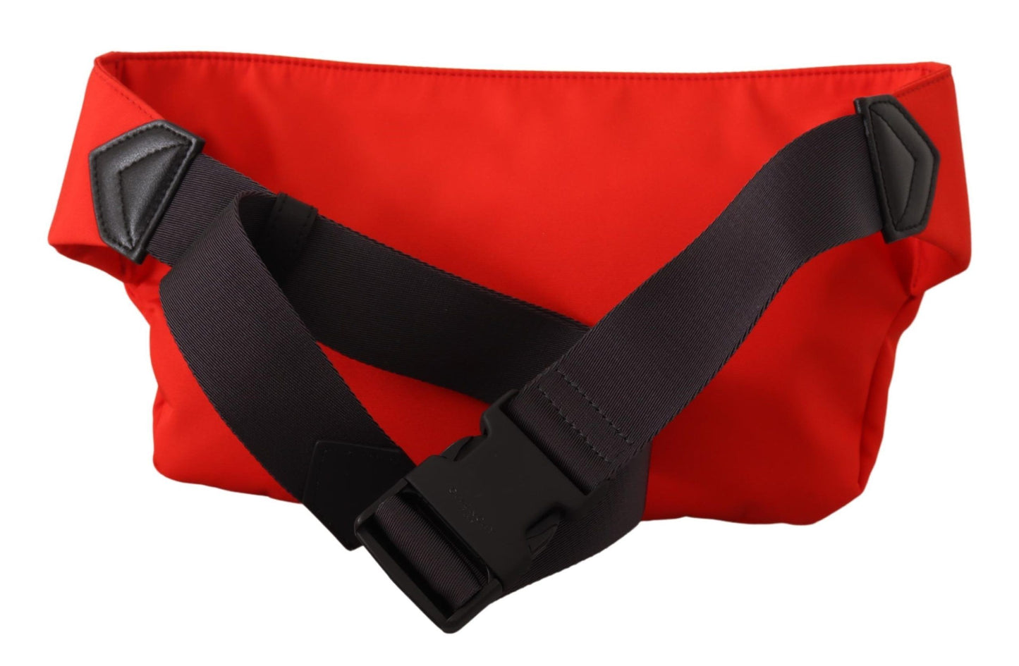 Elegant Large Bum Belt Bag in Red and Black