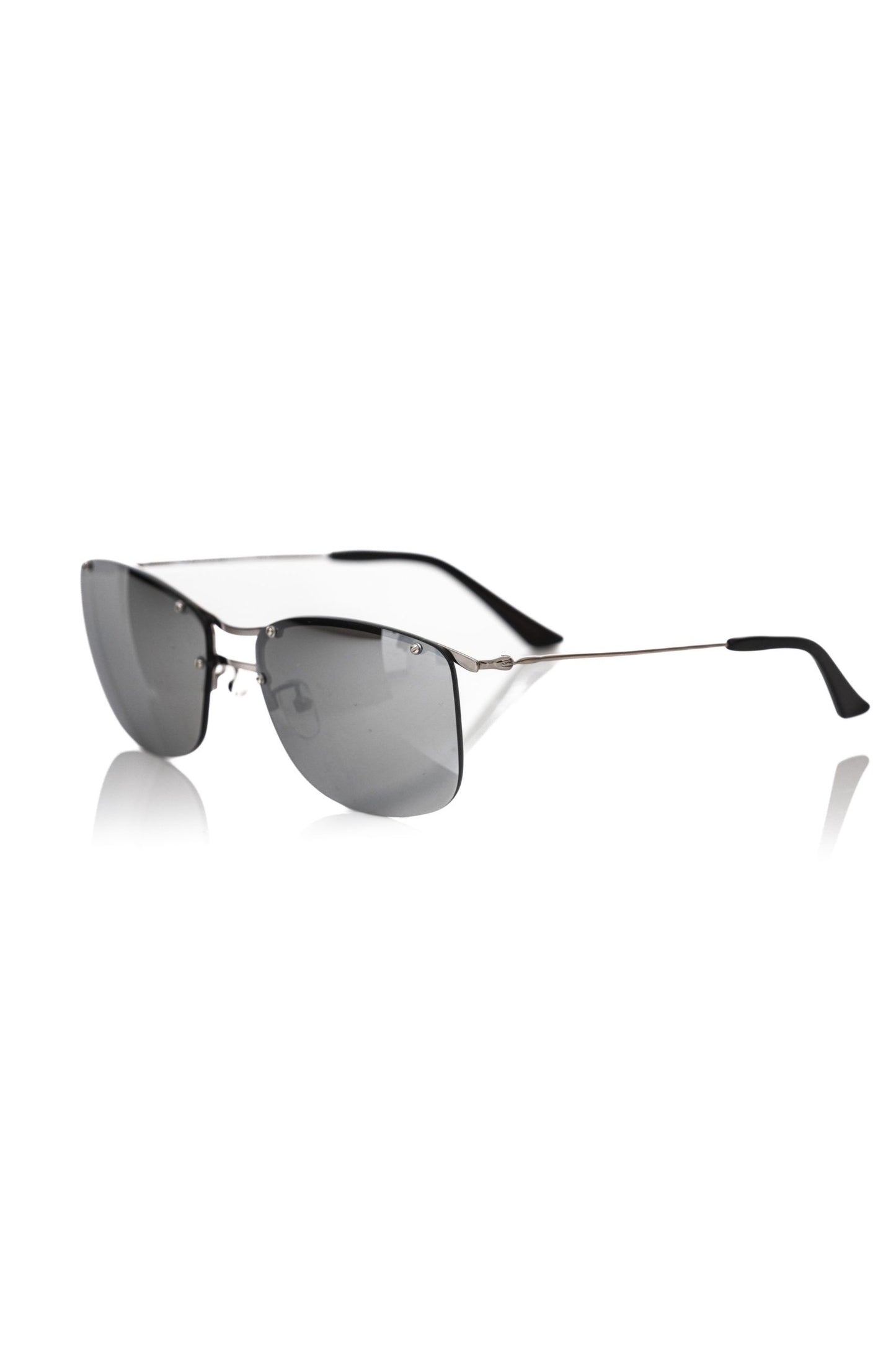 Silver Metallic Men Sunglass