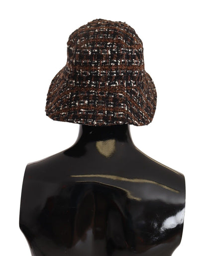 Elegant Woven Multicolor Bucket Hat