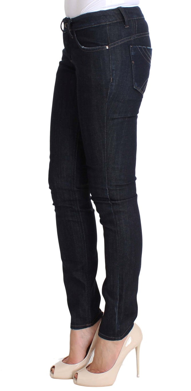 Chic Slim Fit Skinny Blue Jeans