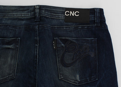 Chic Slim Fit Skinny Blue Jeans