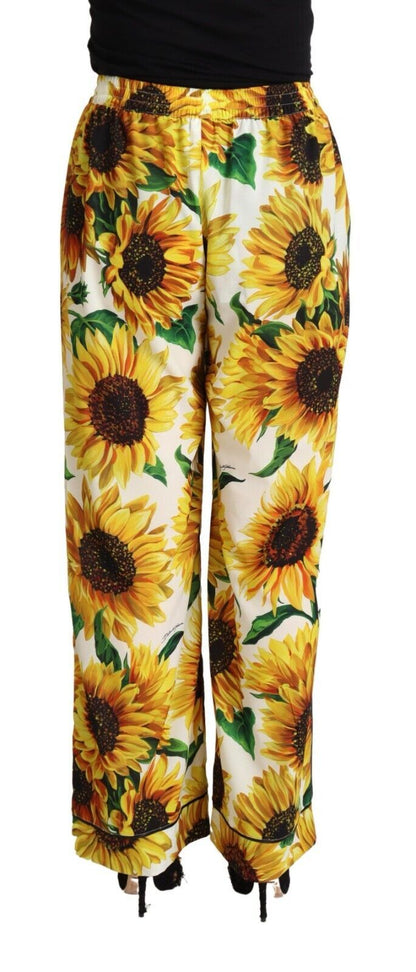 Elegant Sunflower Wide Leg Pants