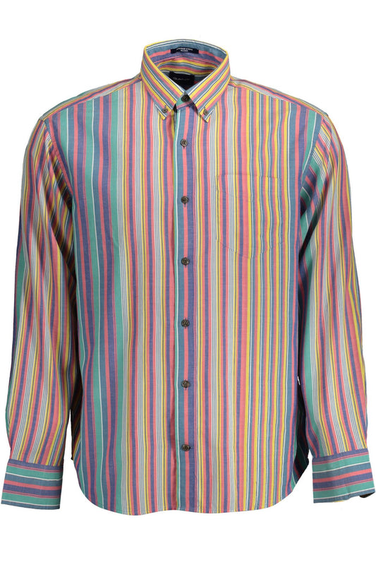 Light Blue Cotton Men Shirt