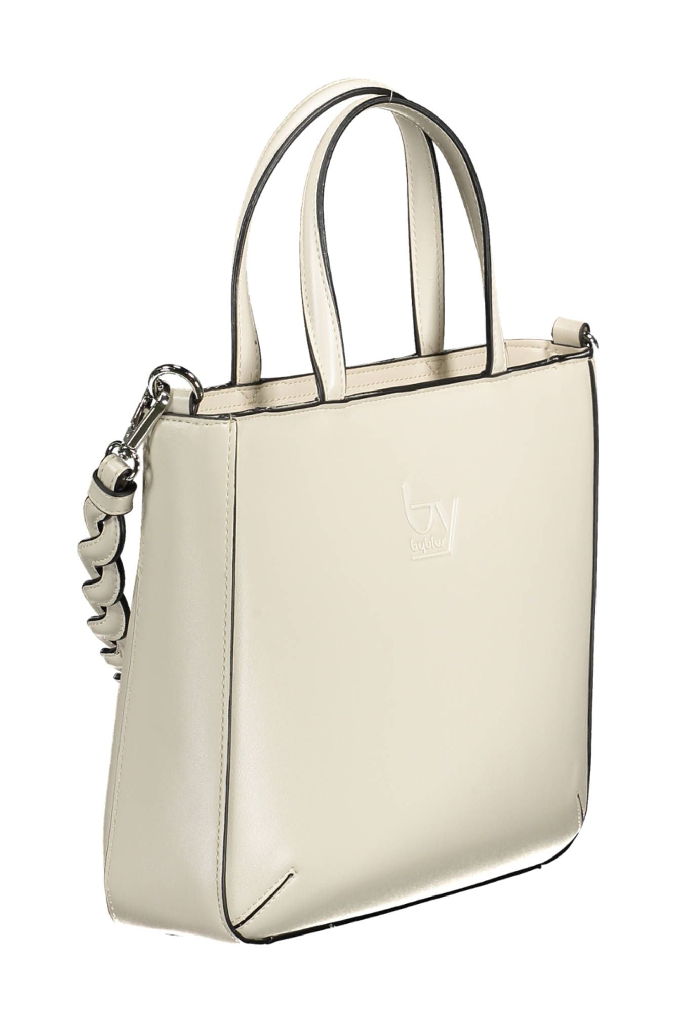 White PVC Women Handbag