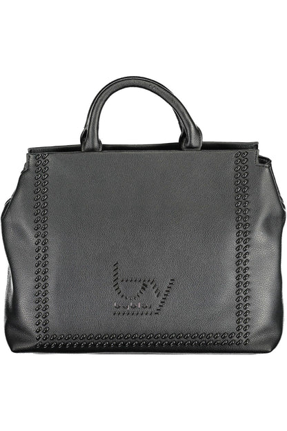 "Black Polyethylene Women Handbag"