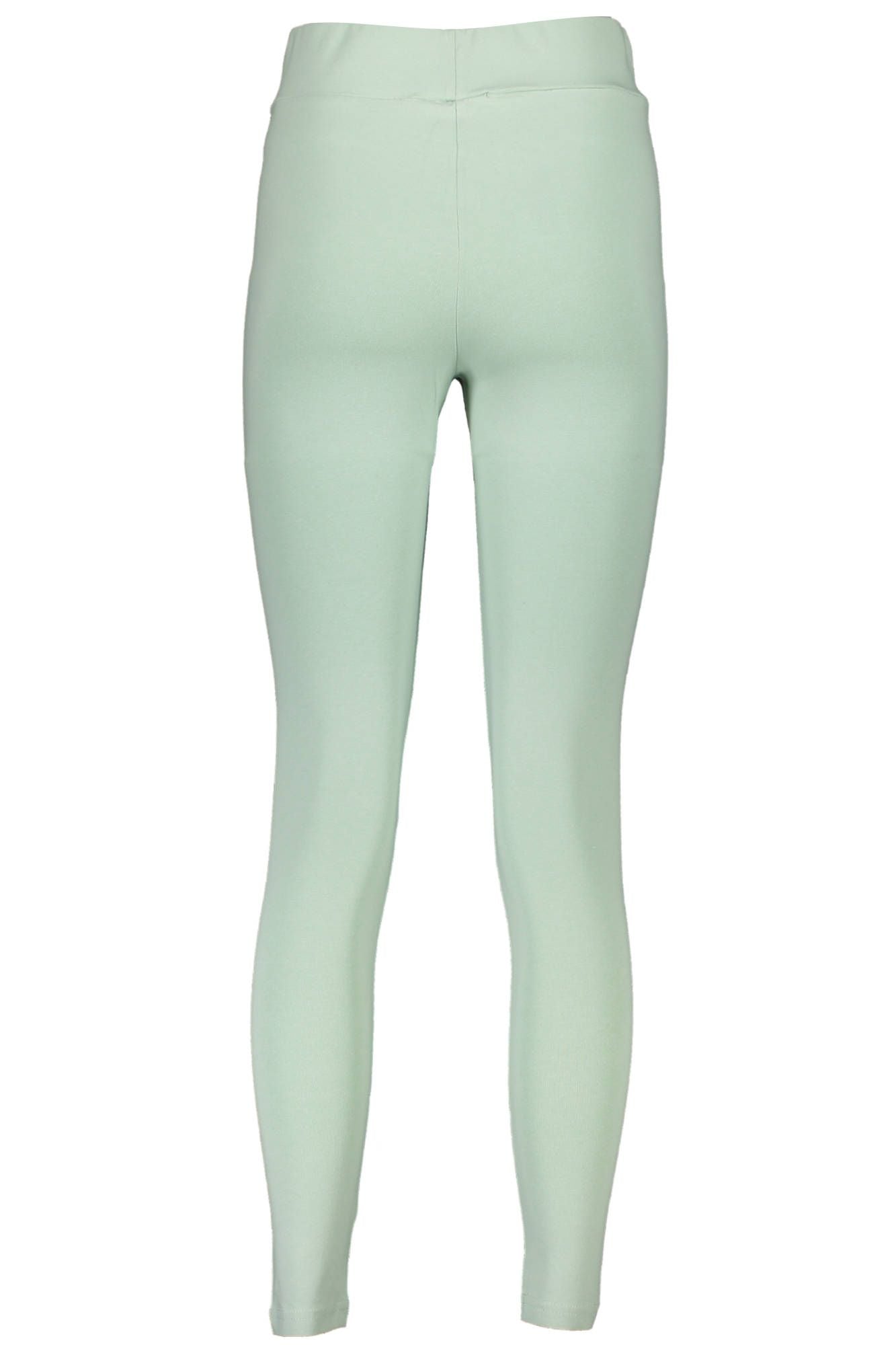 Green Cotton Women Legging