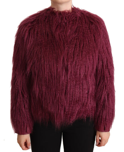 Bordeaux Chic Pullover Jacket