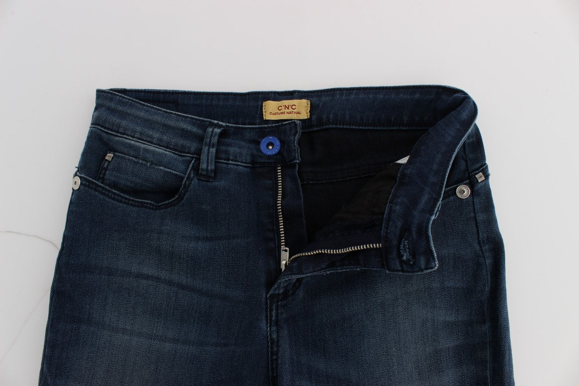 Sleek Slim Fit Italian Designer Jeans