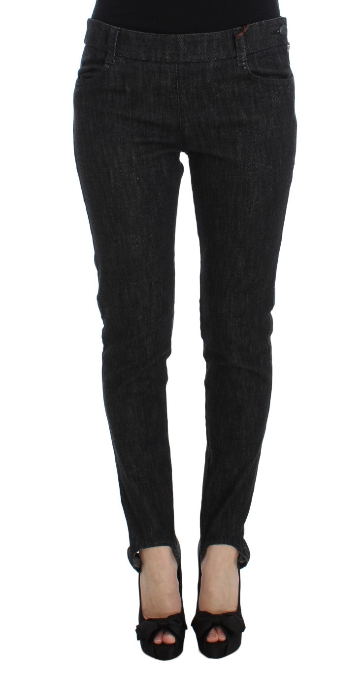 Elegant Slim Fit Blue Jeans