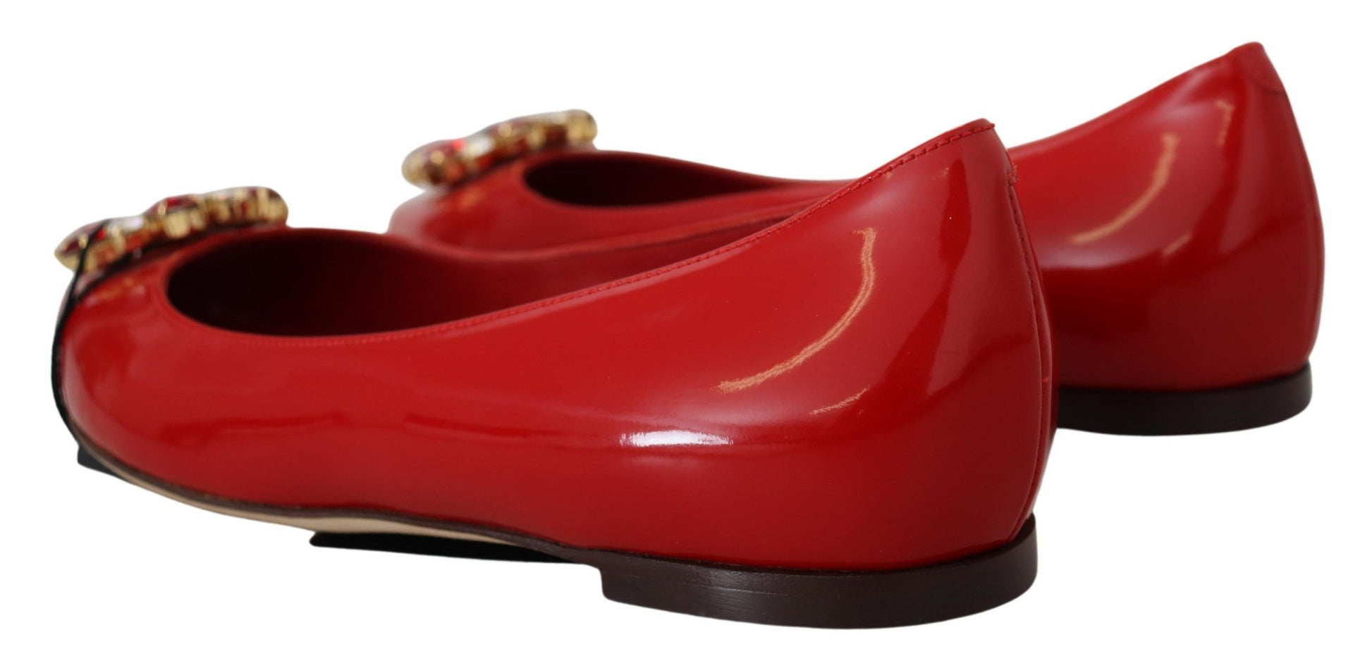 Red Suede Crystal Loafers - Exquisite Elegance