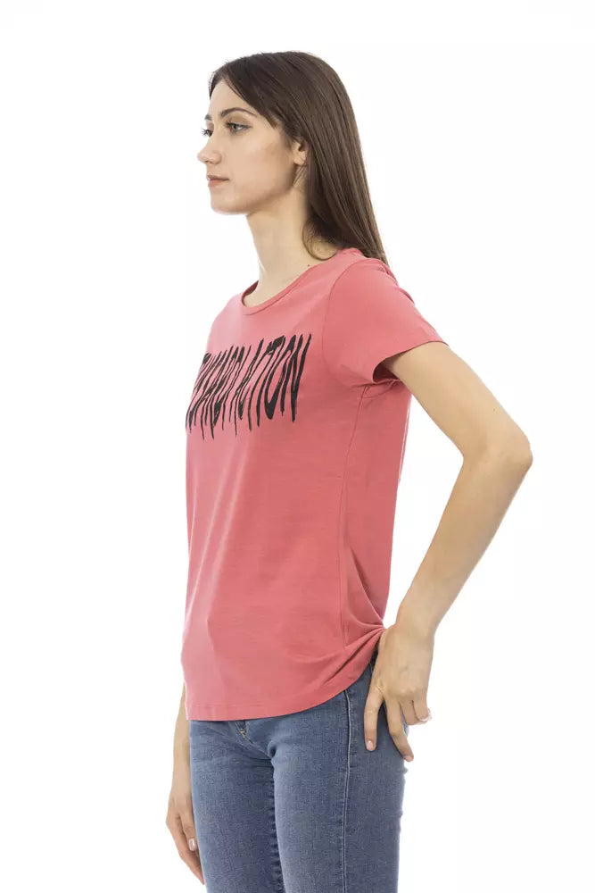 Multicolor Cotton Women T-Shirt