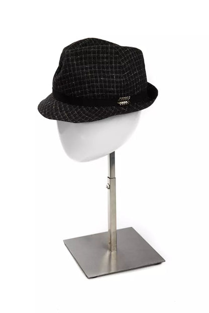 Black Wool Women Hat