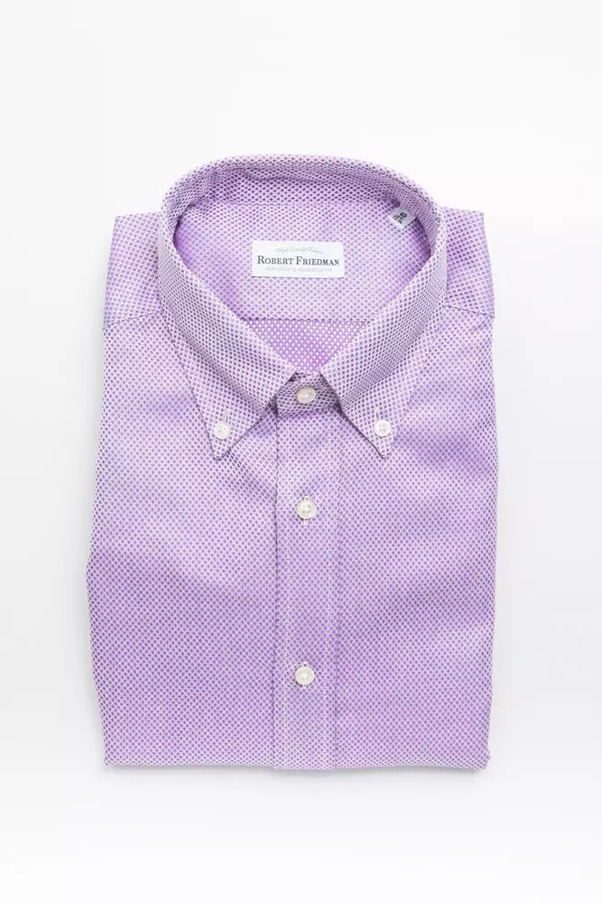 Multicolor Cotton Men Shirt