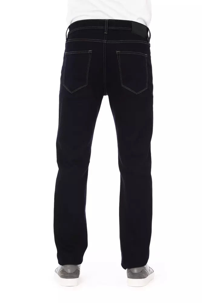 Blue Cotton Men Jeans