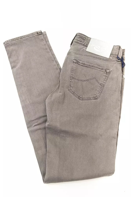 Gray Modal Women Jeans