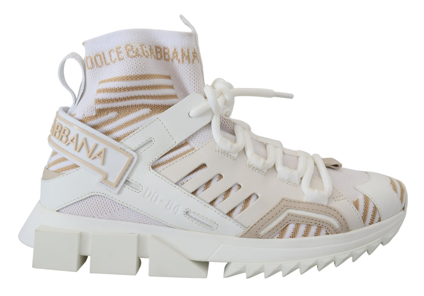 Elegant White Beige SORRENTO Sneakers