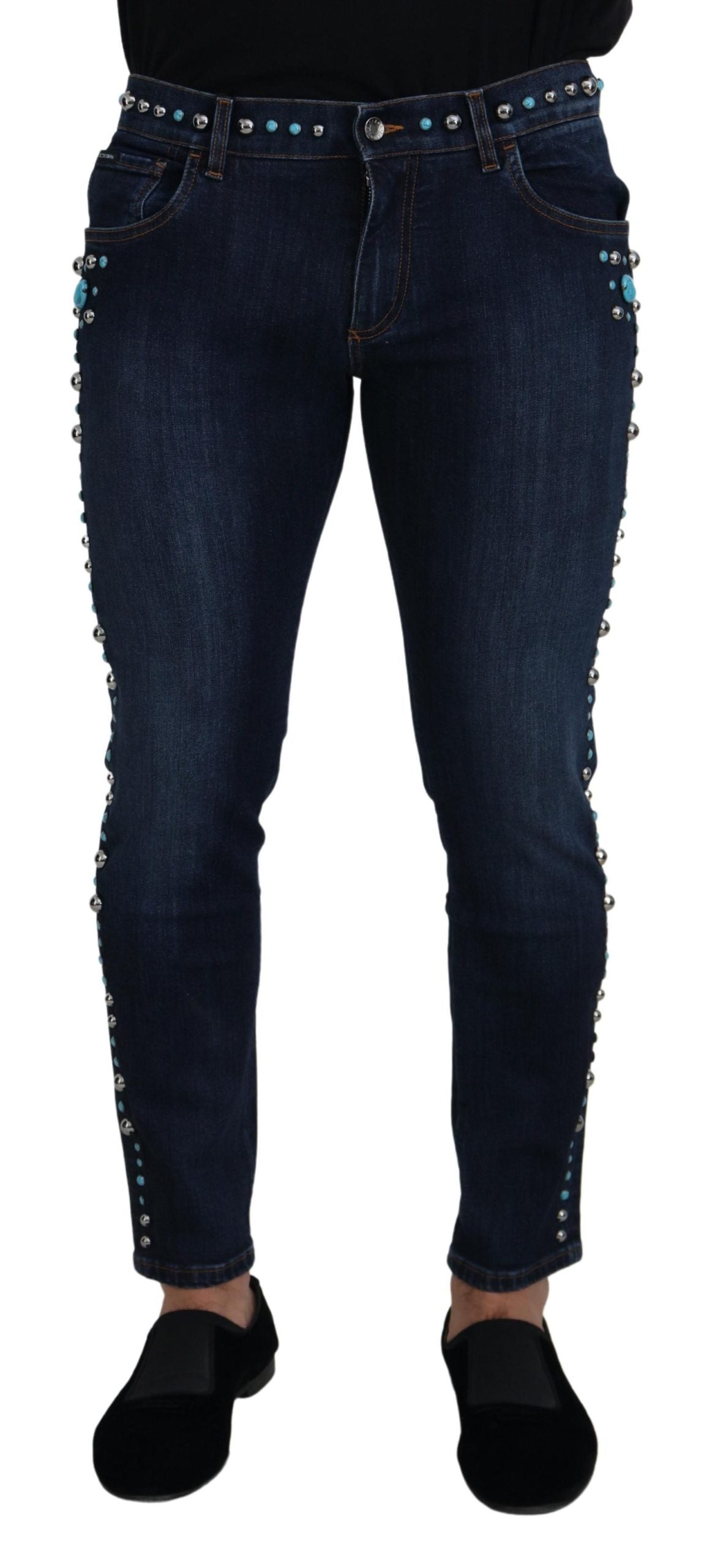 Studded Opulence Denim Jeans