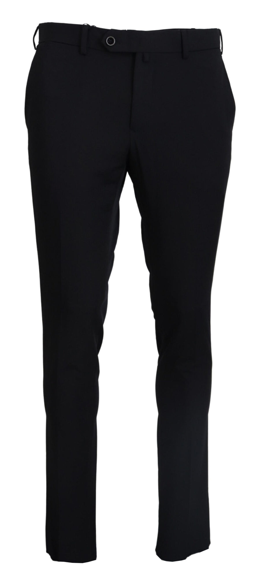 Elegant Black Italian Dress Pants