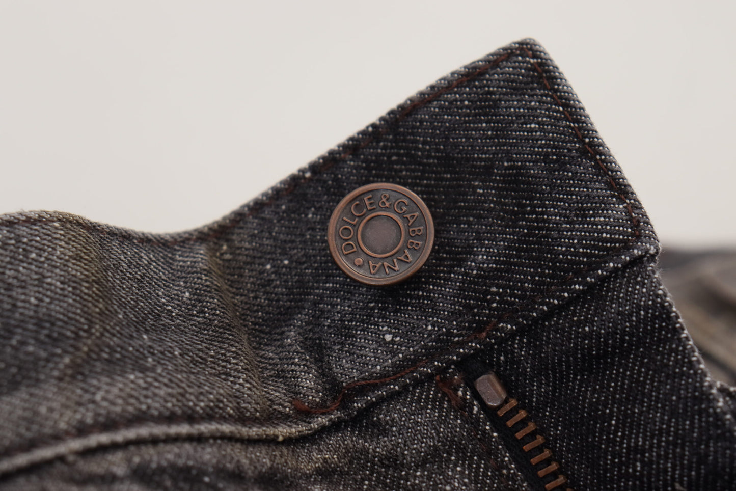 Exquisite Gray Denim Pants for the Modern Gentleman