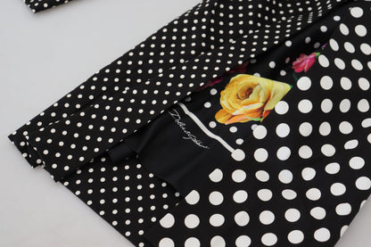 Elegant High-Waist Polka Dot Pants