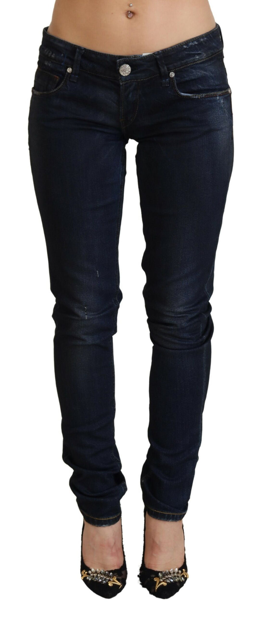 Chic Slim Fit Cotton Denim Jeans