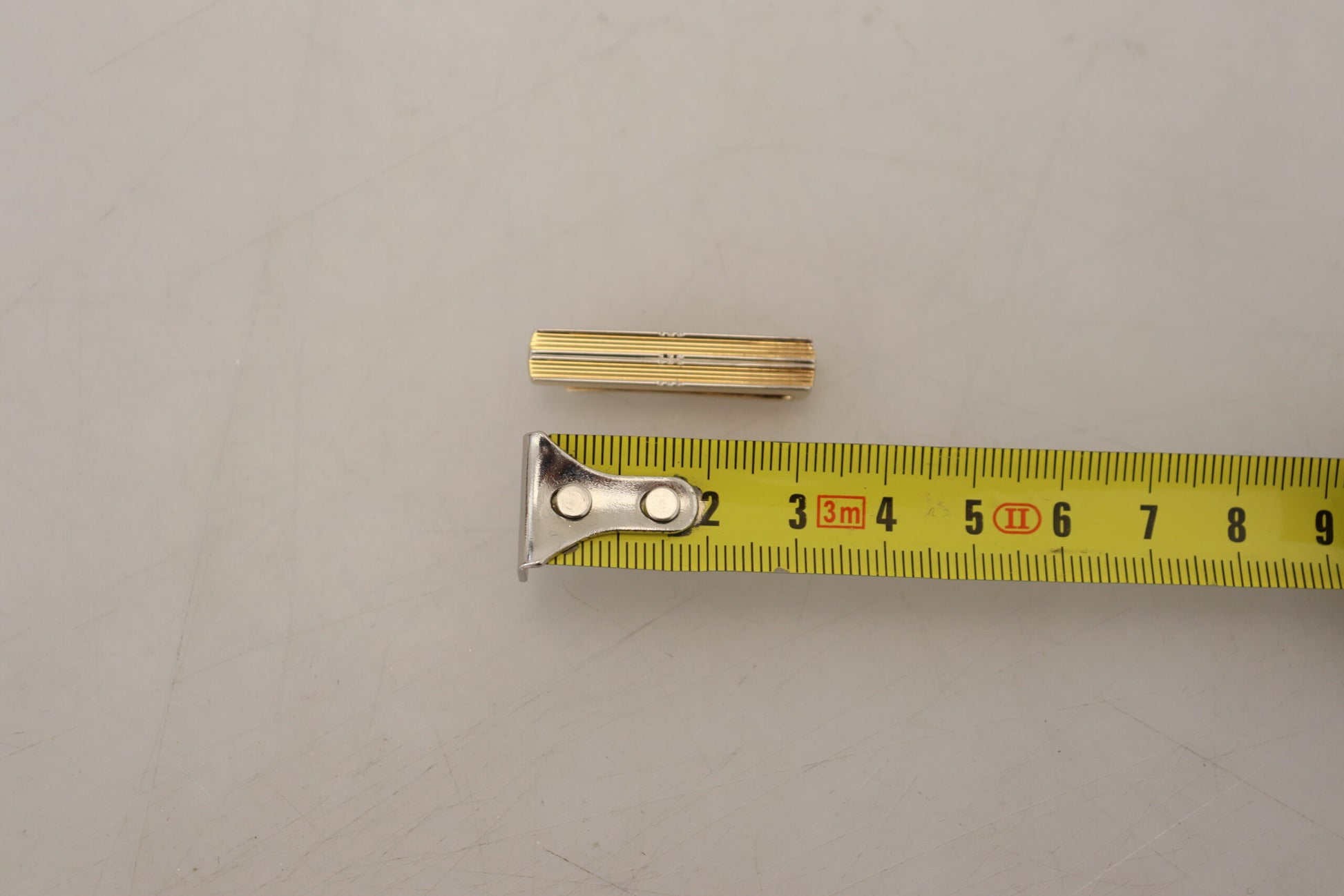 Elegant Gold Brass Tie Clip for Men