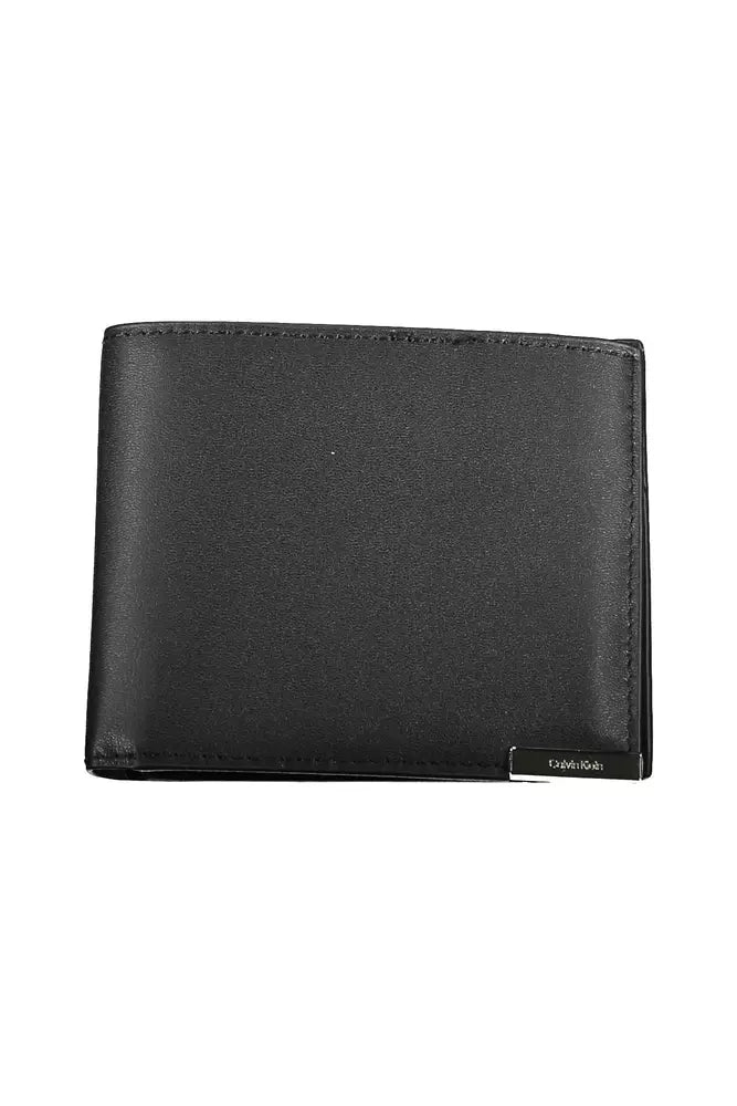 Black Polyethylene Men Wallet