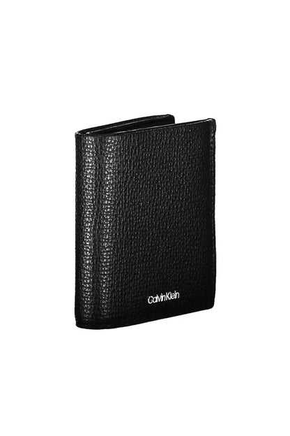 Black Leather Men Wallet