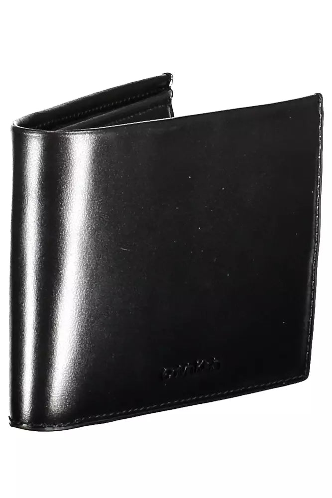 Black Leather Men Wallet