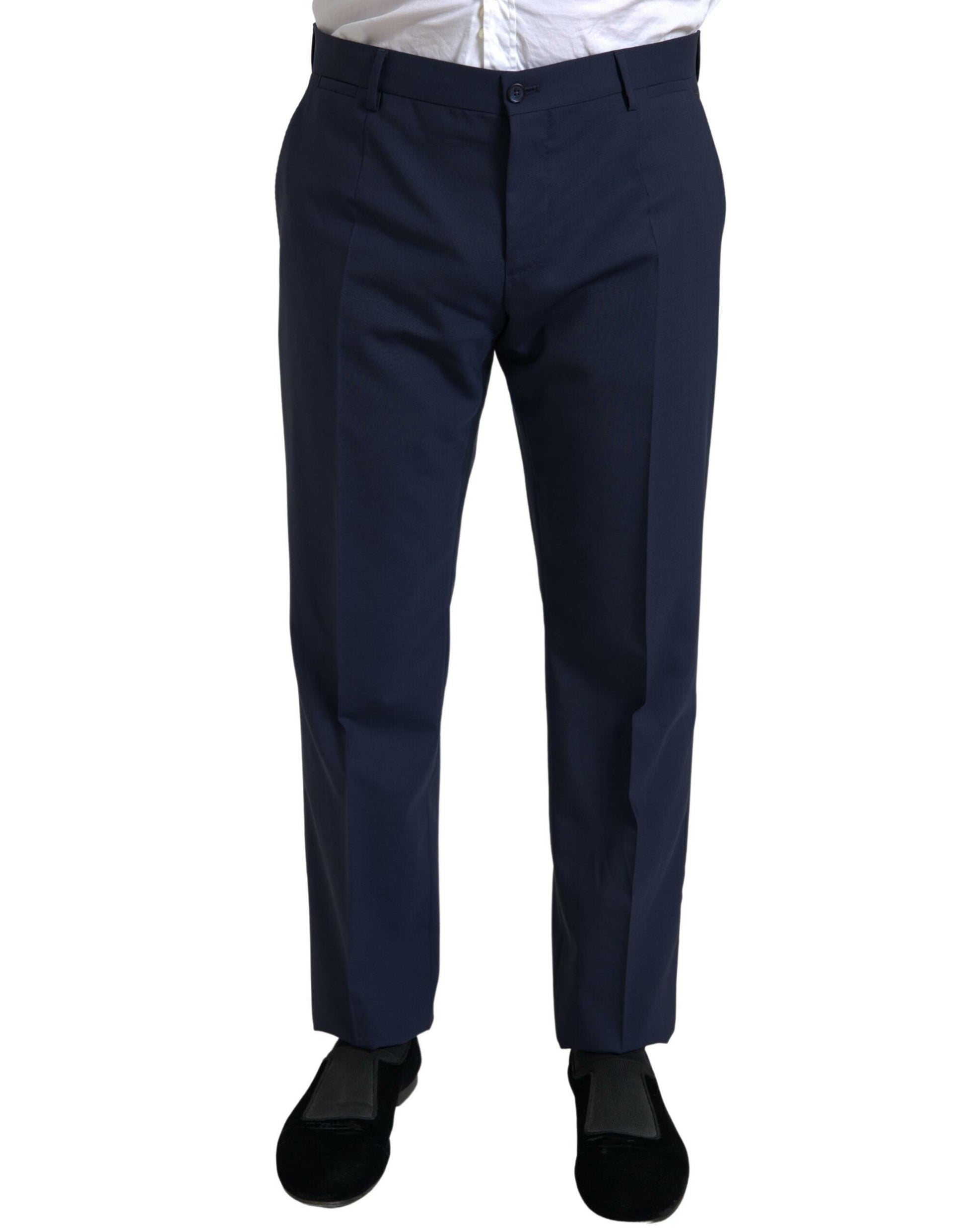 Elegant Blue Martini Slim Fit Two-Piece Suit