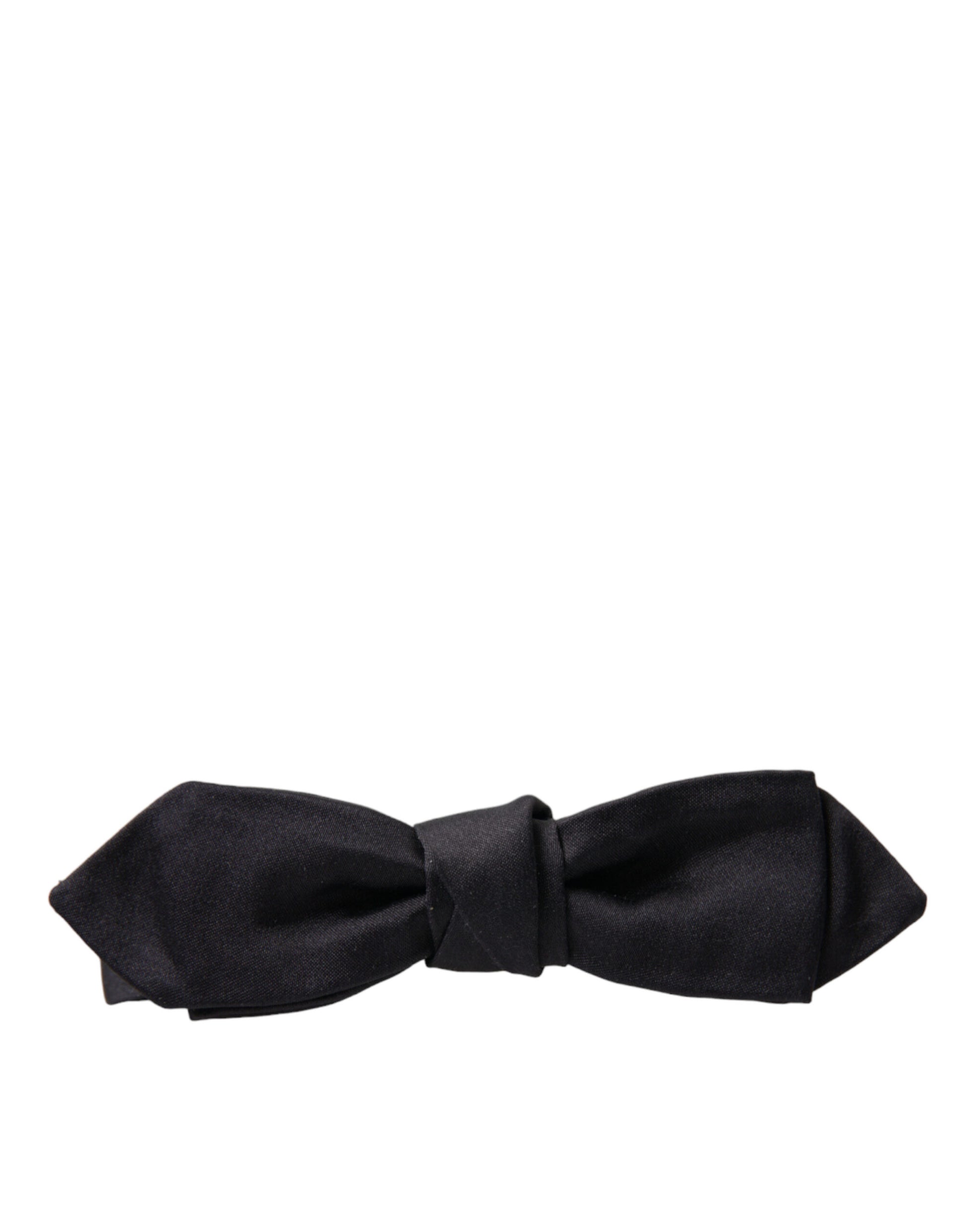 Elegant Silk Black Bow Tie for Gentleman