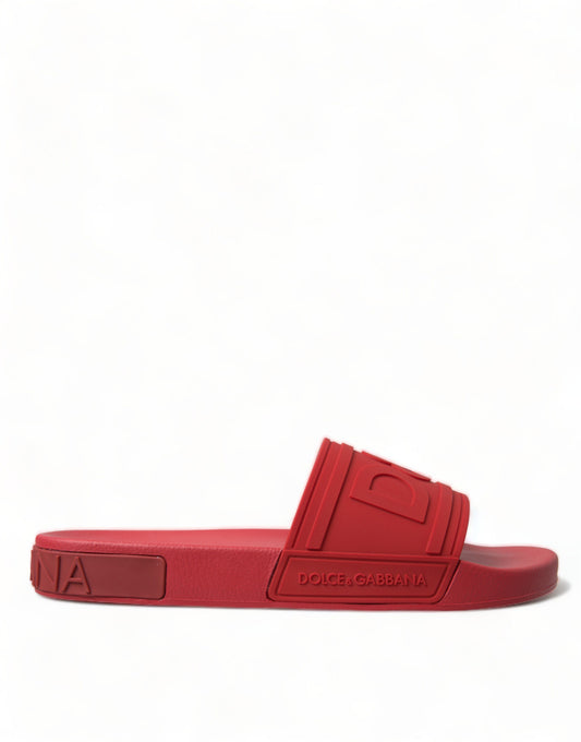 Radiant Red Men's Slide Sandals