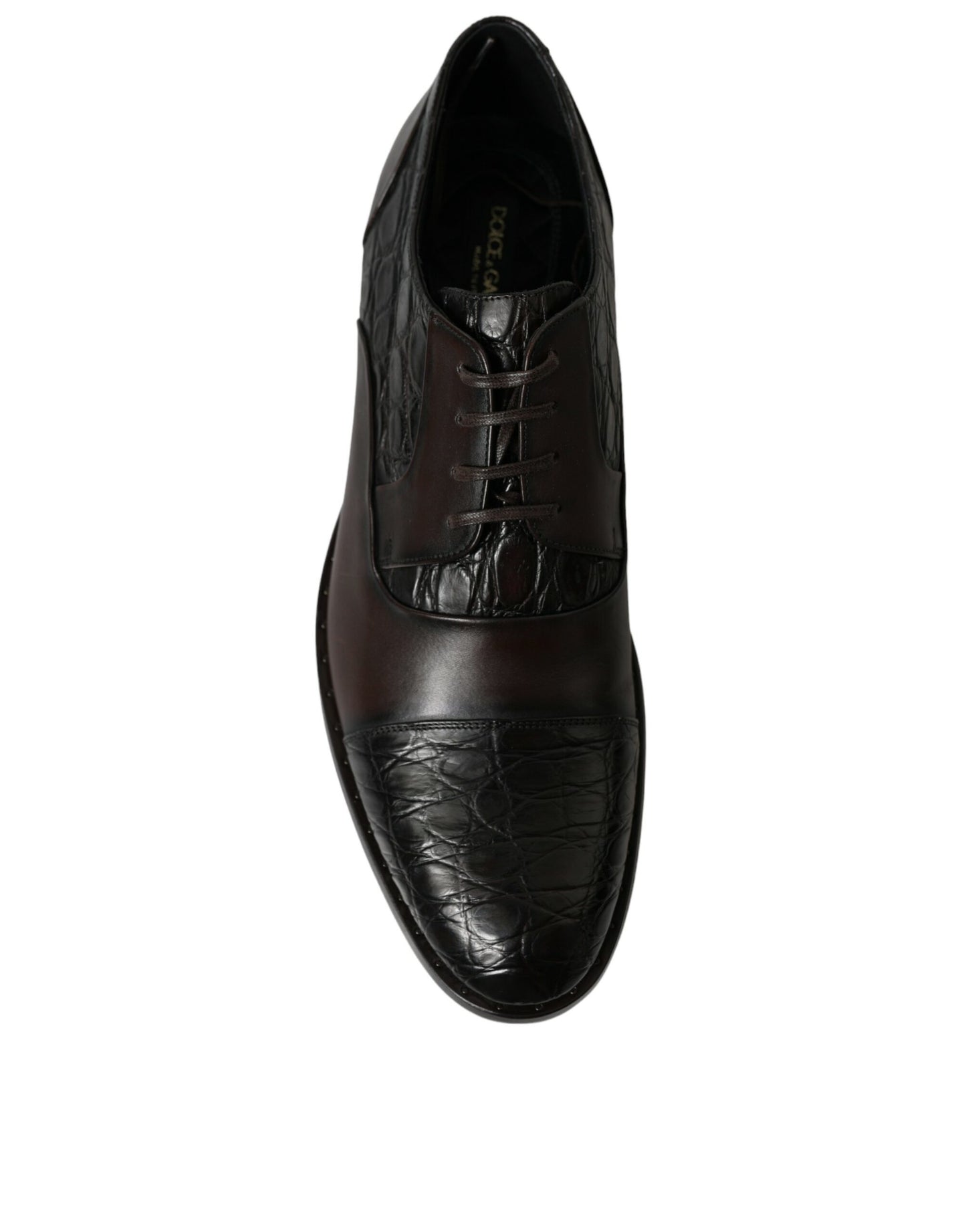 Elegant Brown Formal Derby Dress Shoes