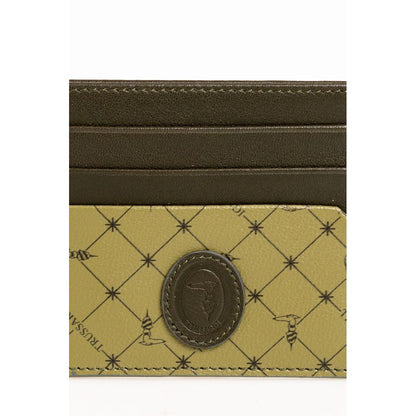 Green Leather Men Wallet