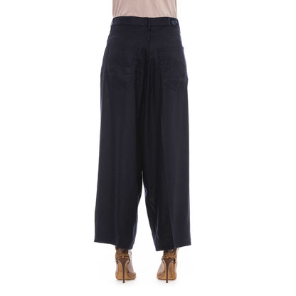 Black Cotton Women's Pant