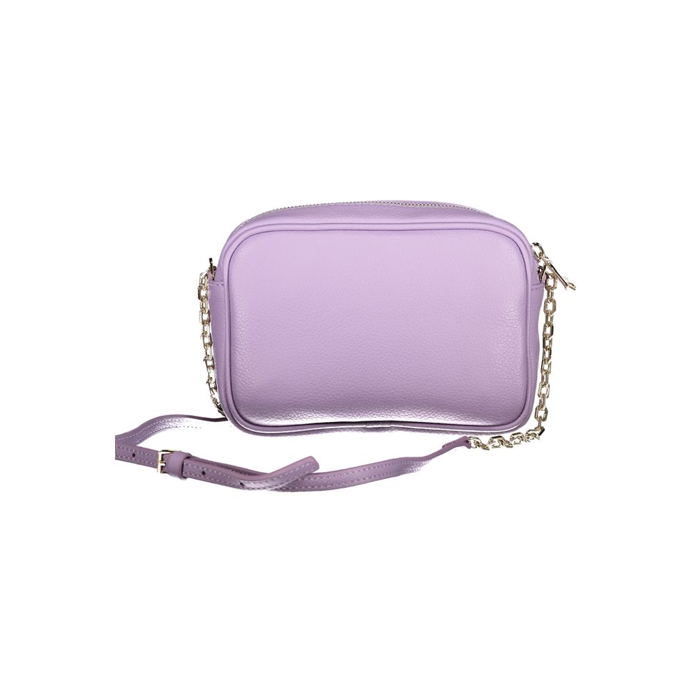 Purple Polyethylene Handbag