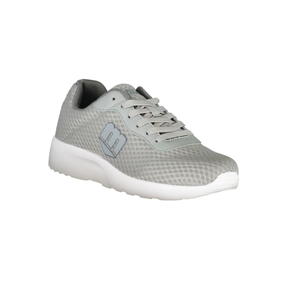 Gray Polyester Sneaker