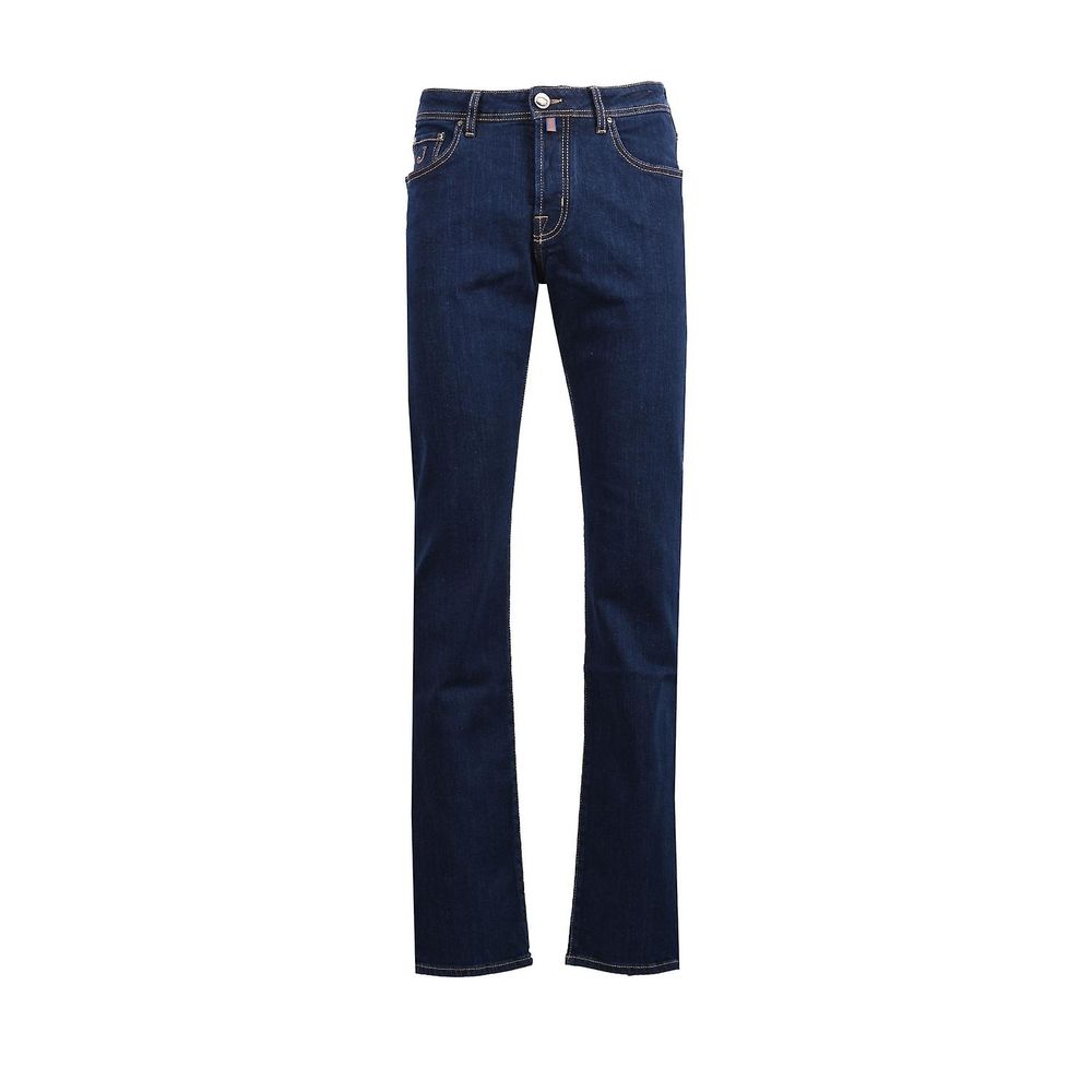 Blue Cotton Jeans & Pant