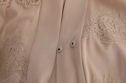 Elegant Beige Cape Kaftan Dress