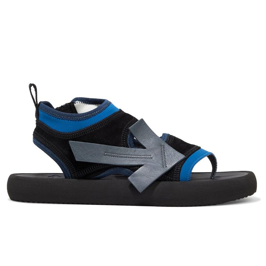 Blue Neoprene Women Sandal