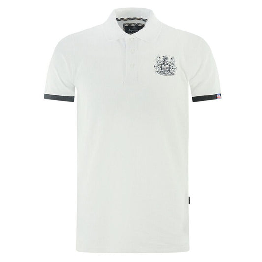 Elegant Cotton Polo with Signature Details