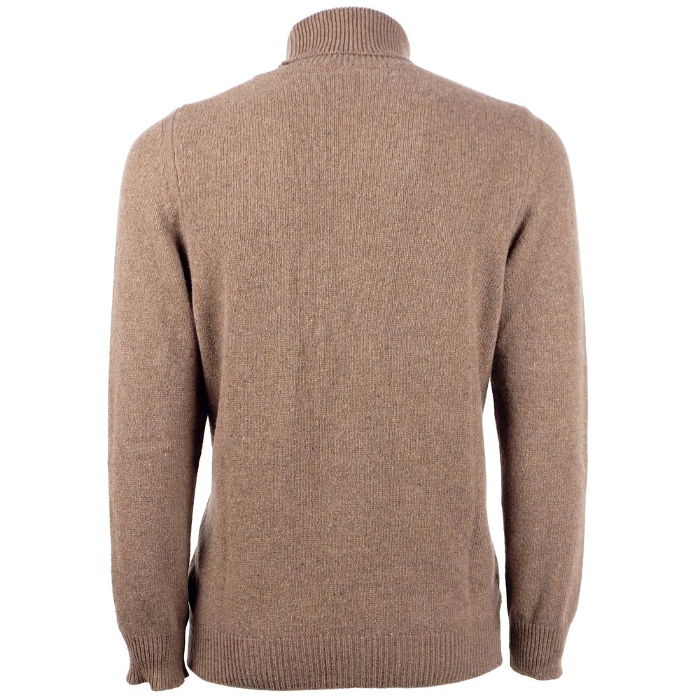 Brown Cashmere Men Sweater