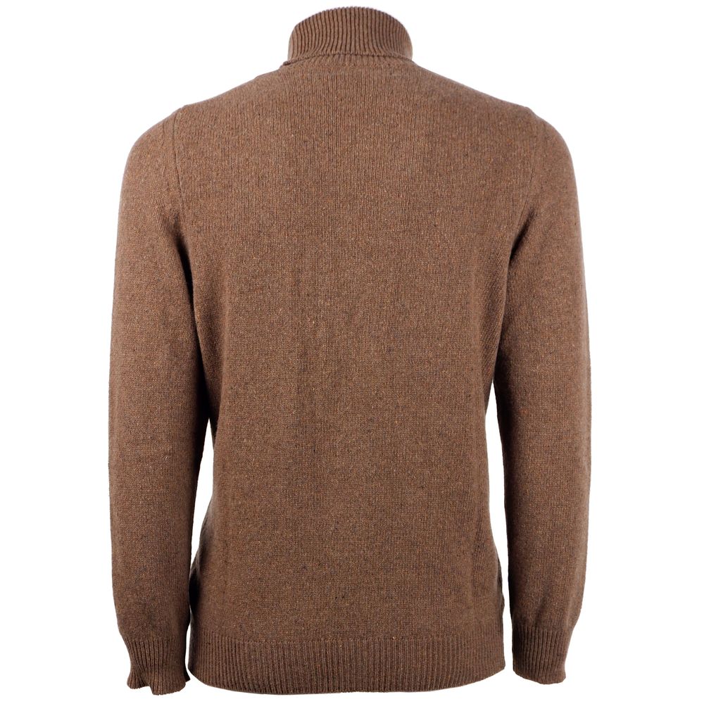 Brown Cashmere Men Sweater