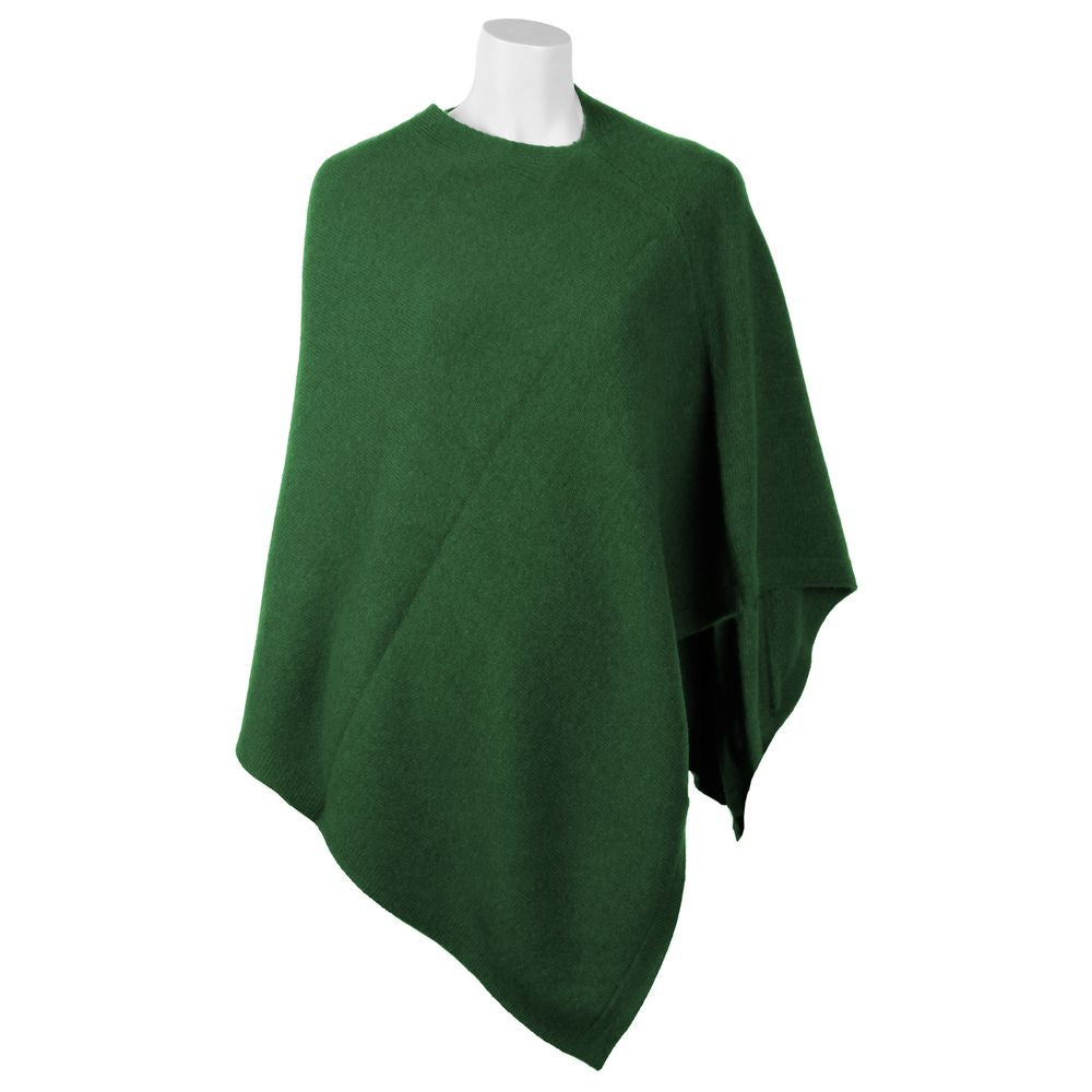 Exquisite Cashmere V-Neck Poncho