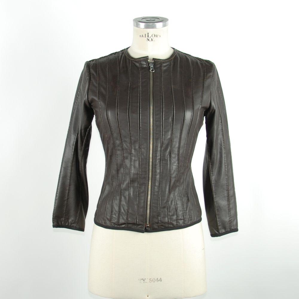 Black Leather Women Jacket