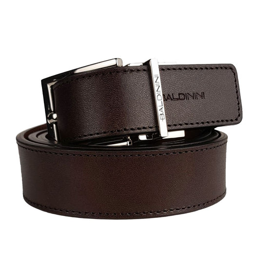 Brown Calfskin Men Belt