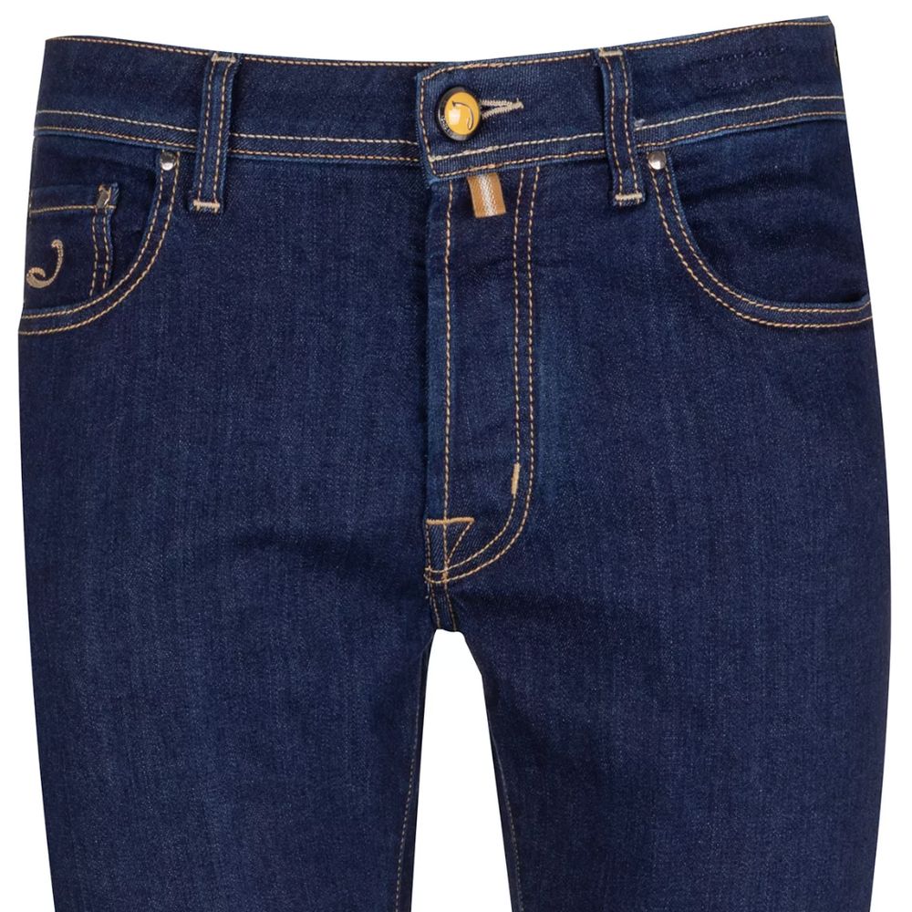 Elegant Dark Blue Bard Jeans